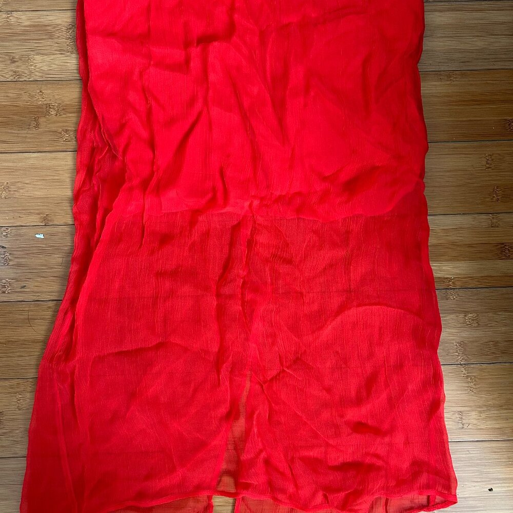 J Crew Red Skirt